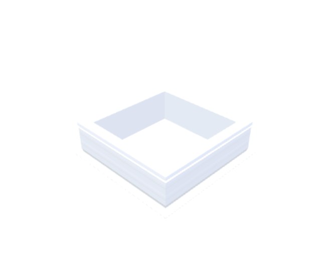 PVC-Aufsatzkranz 55x55 cm - Skylux